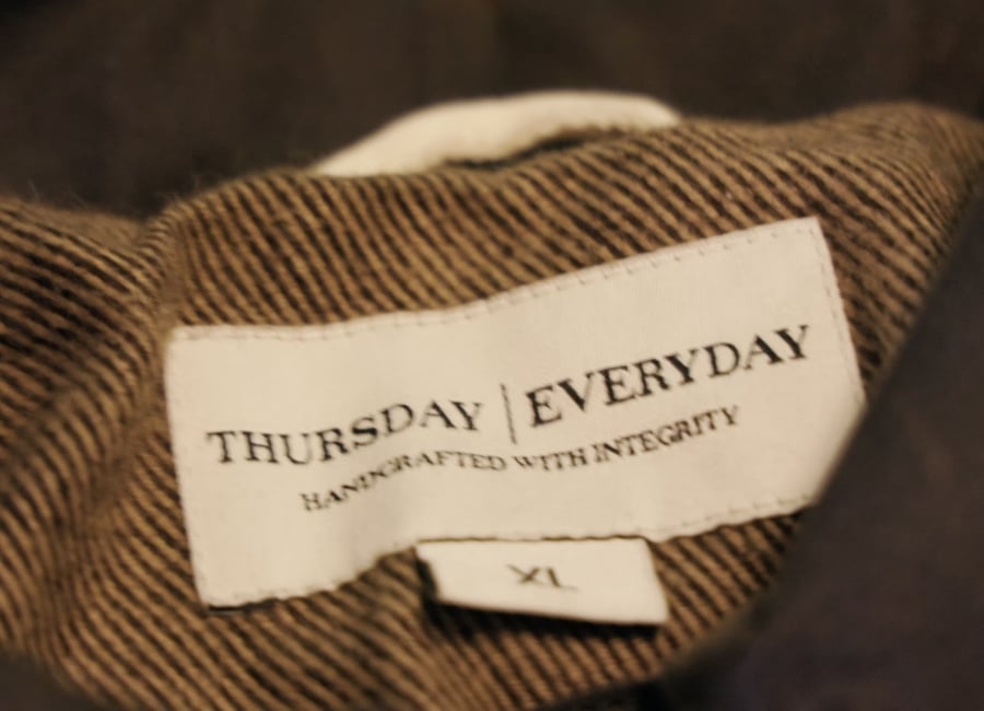 Thursday waxed canvas lining