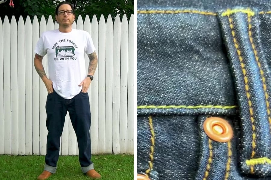 Flint tinder japanese stretch jeans