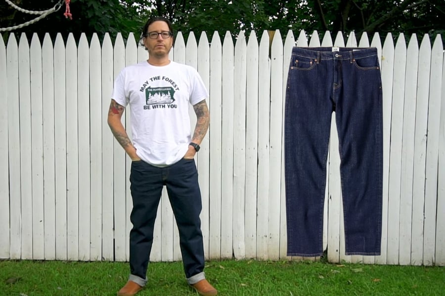 Flint tinder selvedge stretch denim