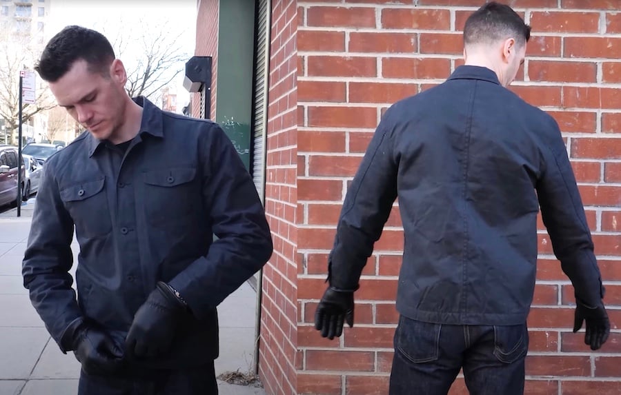 Flint tinder waxed rancher jacket