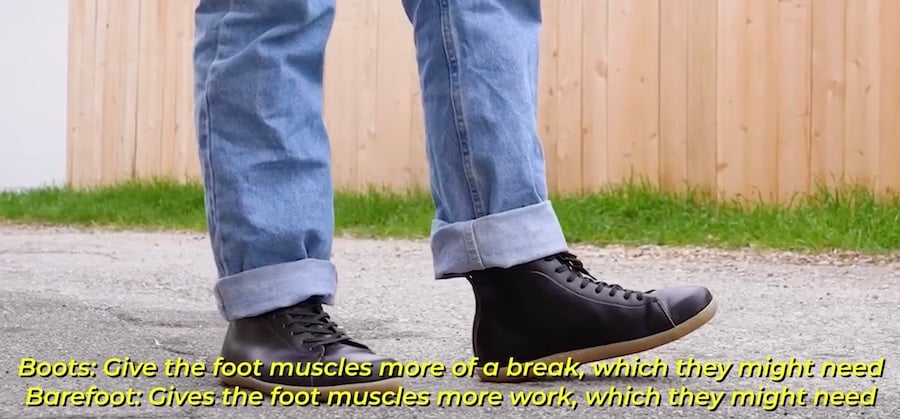 Barefoot shoes benefits