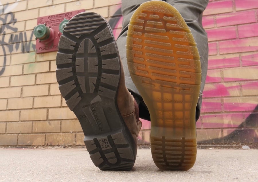 Dr martens blundstone sole comparison