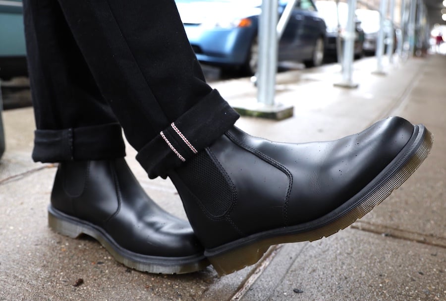 Dr martens chelsea boots black