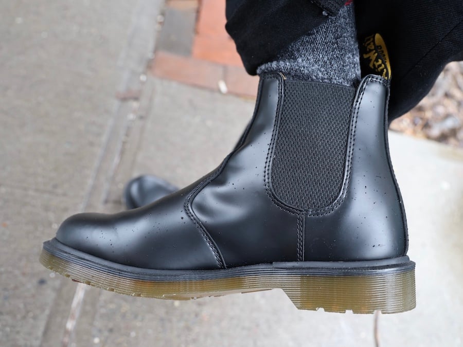 Dr martens chelsea boots water