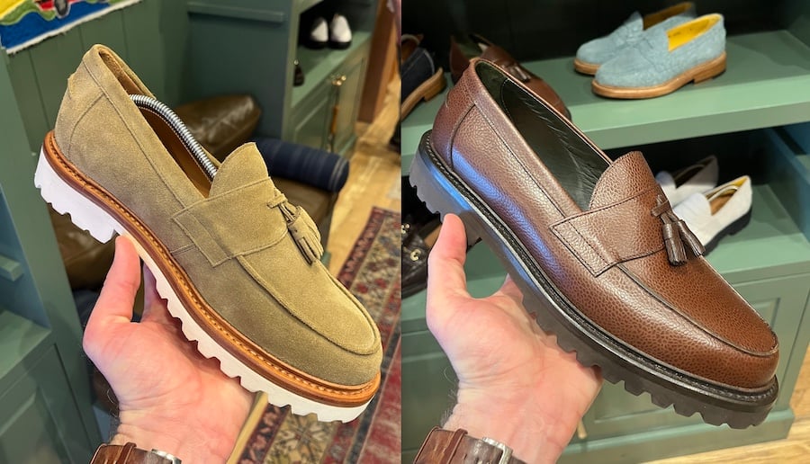 Blackstock weber chunky tassel loafer