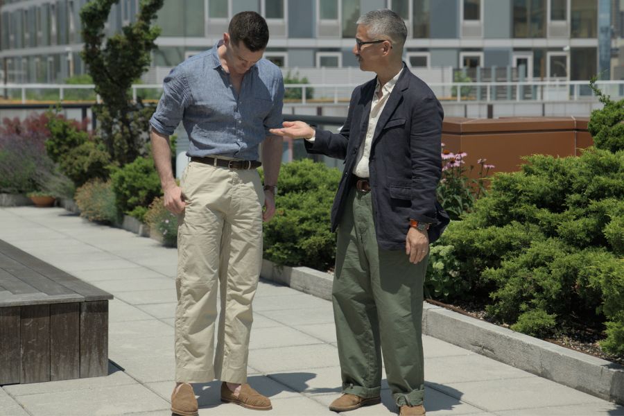Buck mason engineered garments fatigues