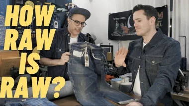 Sanforized denim vs unsanforized denim