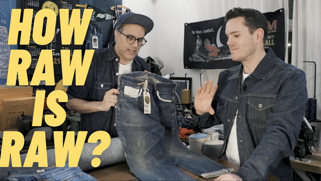 Sanforized denim vs unsanforized denim