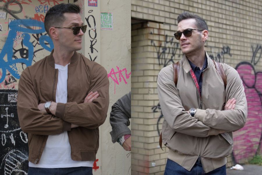 Summer bomber harrington jackets