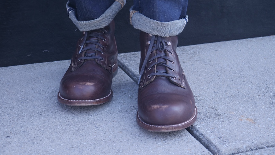 Wolverine 1000 mile boots chromexcel
