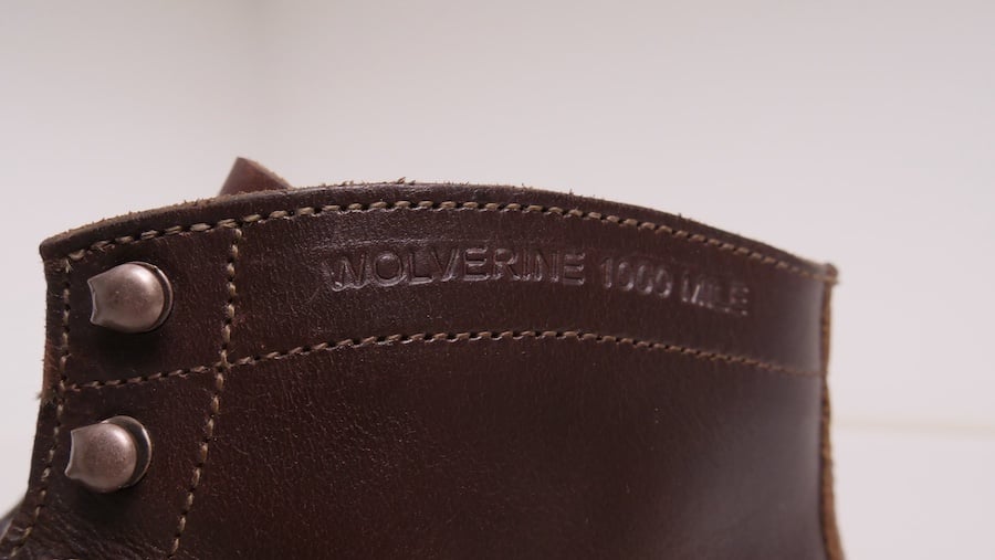 Wolverine 1000 mile brand