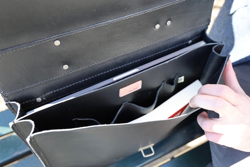Billykirk schoolboy satchel interior