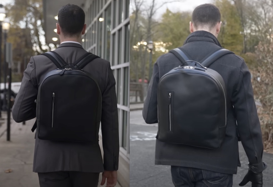 Carl friedrik leather backpack