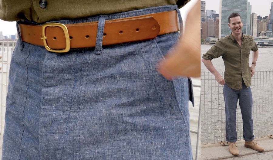 Orslow chambray fatigues