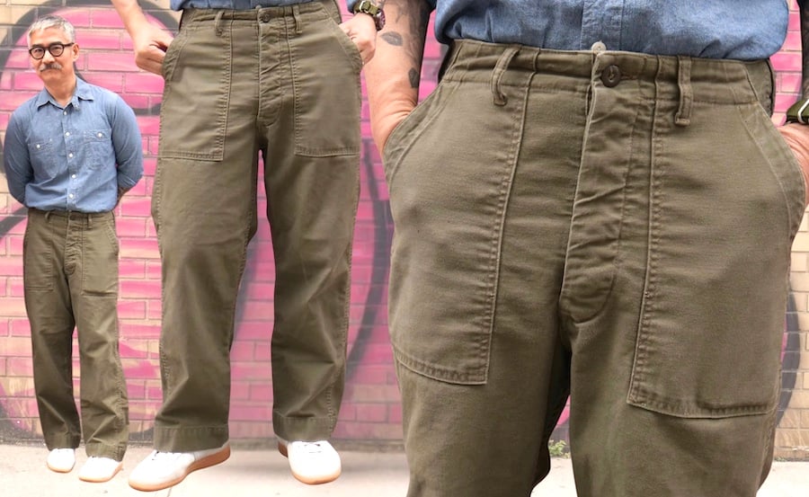 What are fatigue trousers