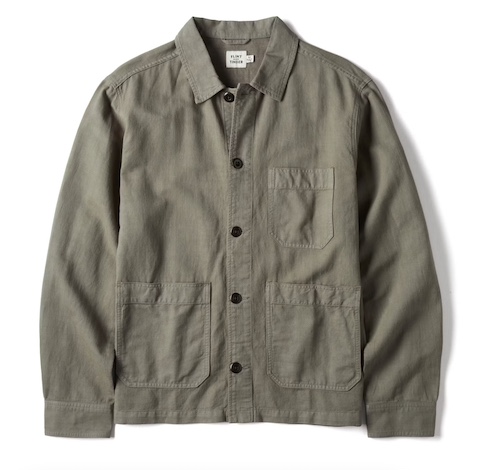 Flint & Tinder Linen Chore Coat