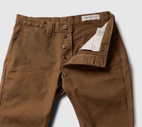 Grown & Sewn Foundation Canvas Pants