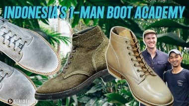 Onderhoud handmade indonesian boots