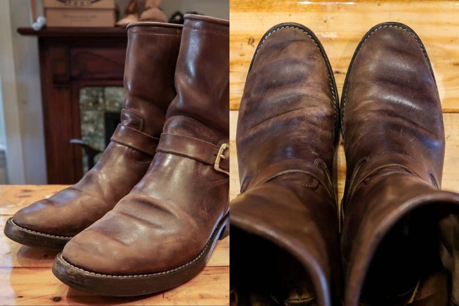 Onderhoud horsebutt engineer boots