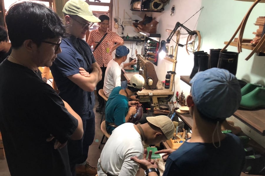 Onderhoud workshop bootmaking