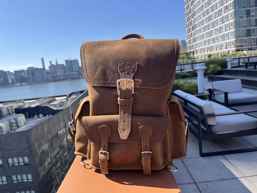Saddleback leather front pocket backpack review
