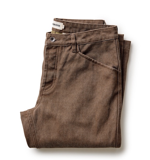 Taylor Stitch Chipped Canvas Camp Pant