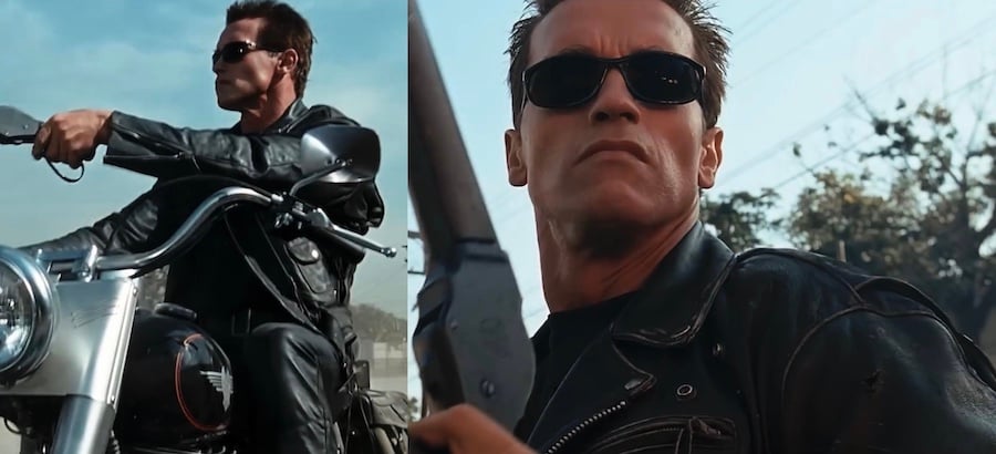 Terminator leather jacket