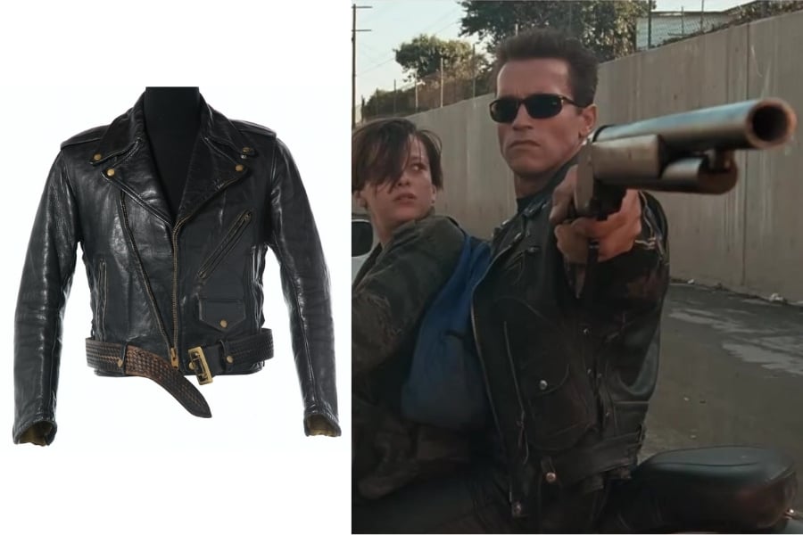 Terminator leather jacket bates