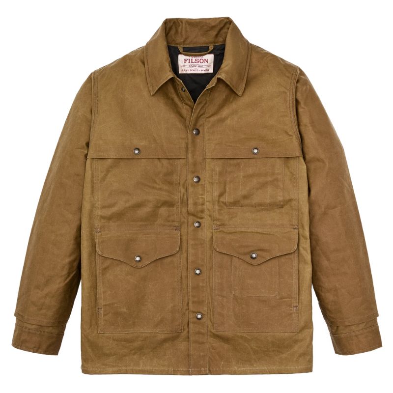 Filson Lined Tin Cloth Cruiser Jacket (Long)