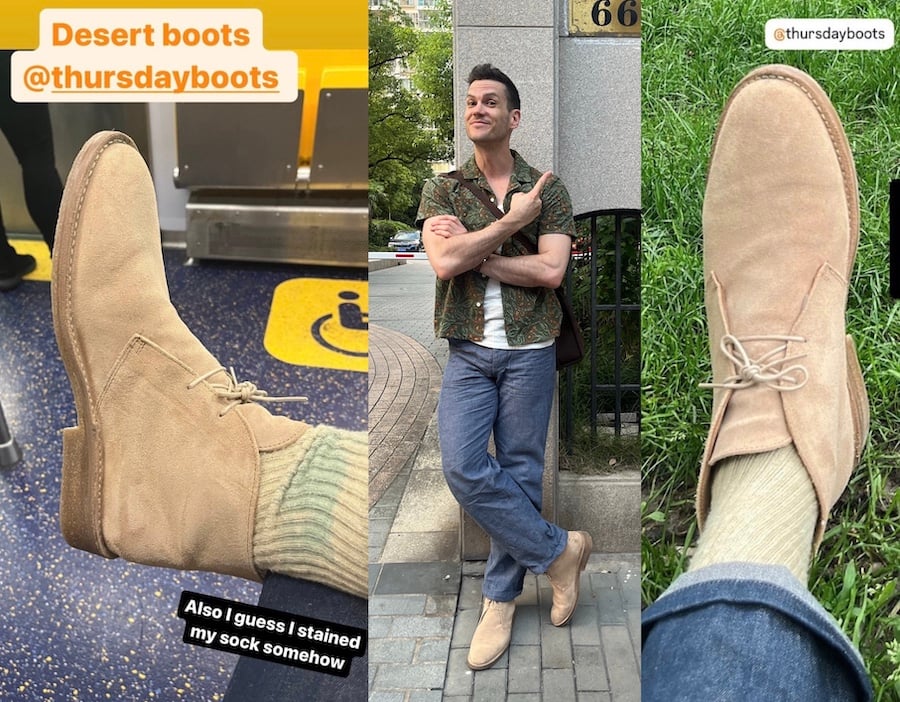 Thursday desert boot