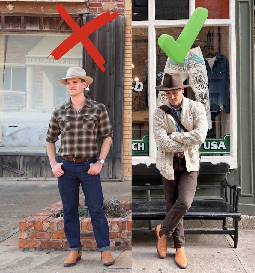 Best cowboy hat for western shirts