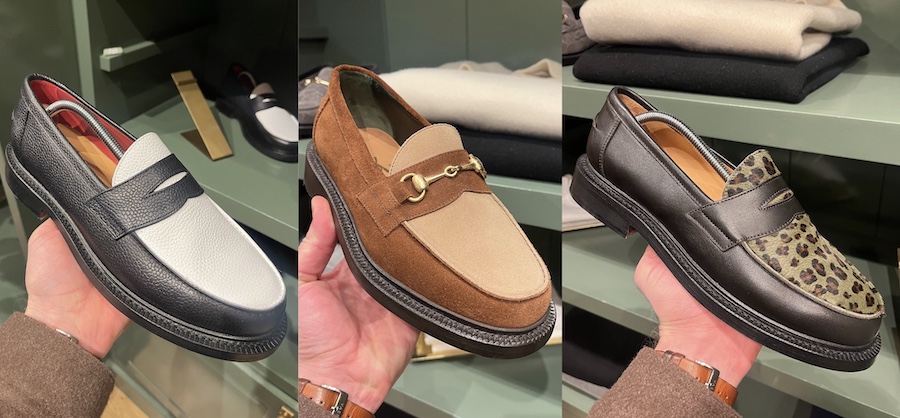 Blackstock weber two tone loafer