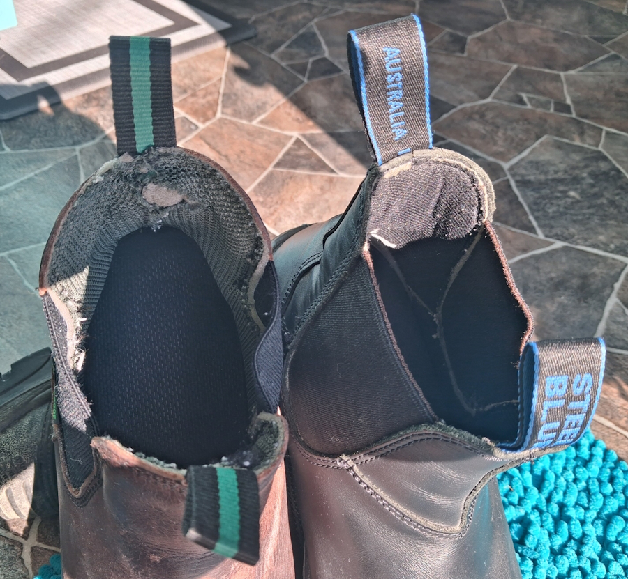 Georgia boots romeo gr500 wear and tear