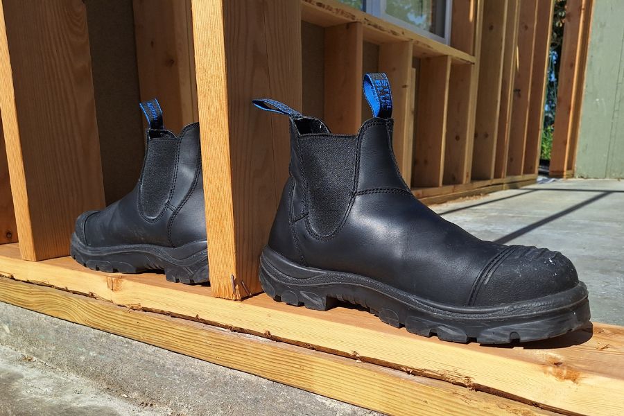 Steel blue hobart scuff weight