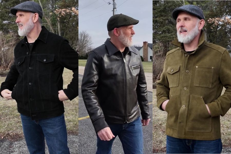 Favorite leather jackets under