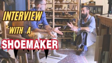 Interview with shoemaker