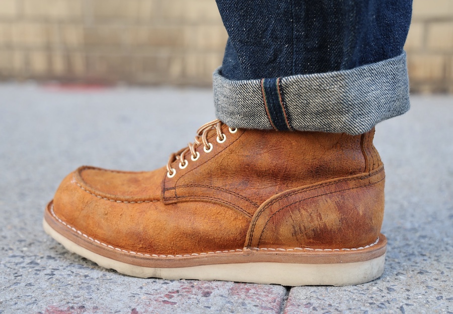 Thursday black label builder moc toe boot