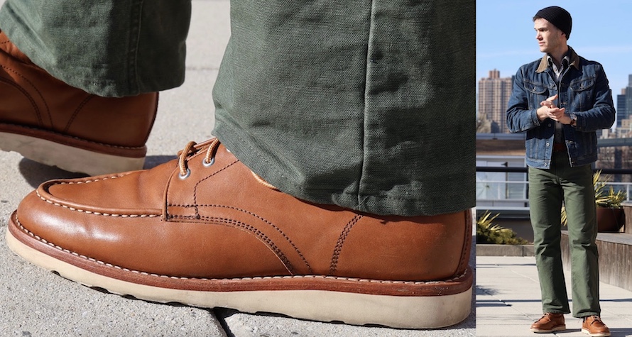 Thursday moc toe boots vs red wing
