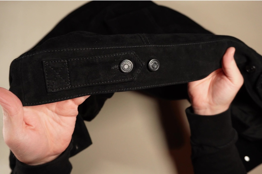 Thursday suede trucker side cinch