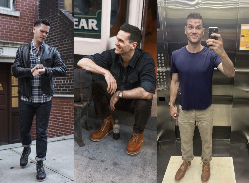 Thursday vs red wing moc toe builder boot