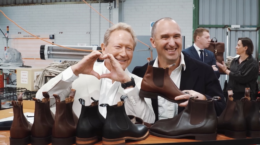 Andrew forrest rm williams boots