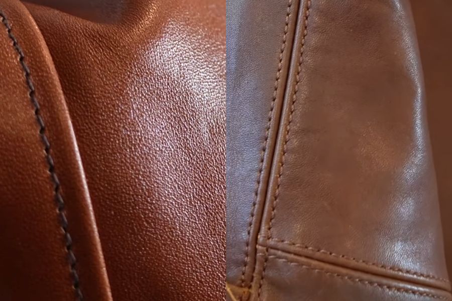 Crush on retro rainbow country leather