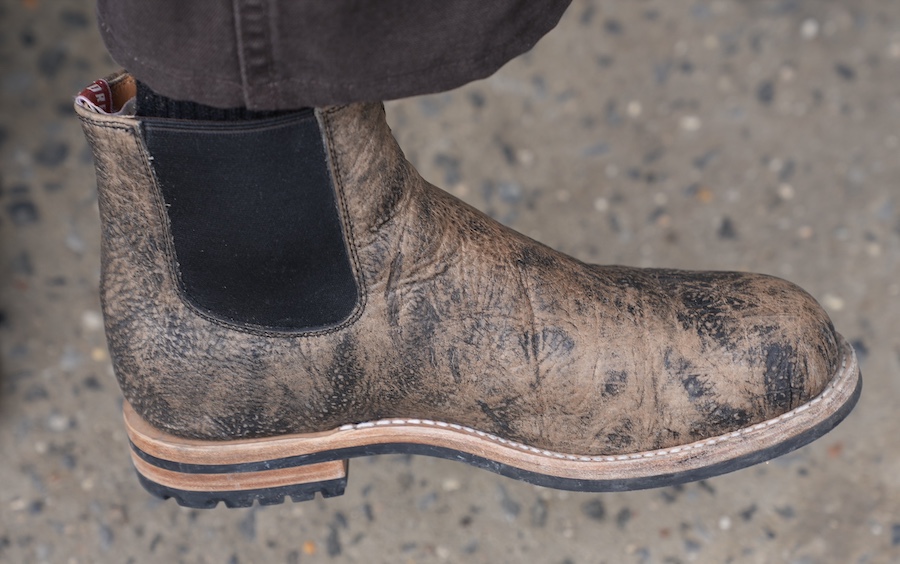 Drews boots chelsea bison