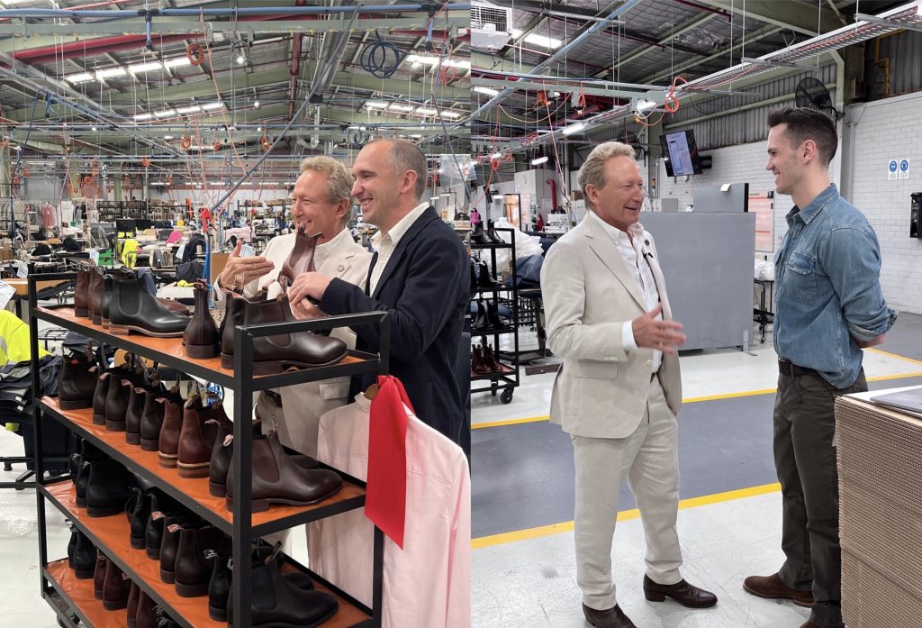 Rm williams factory andrew forrest