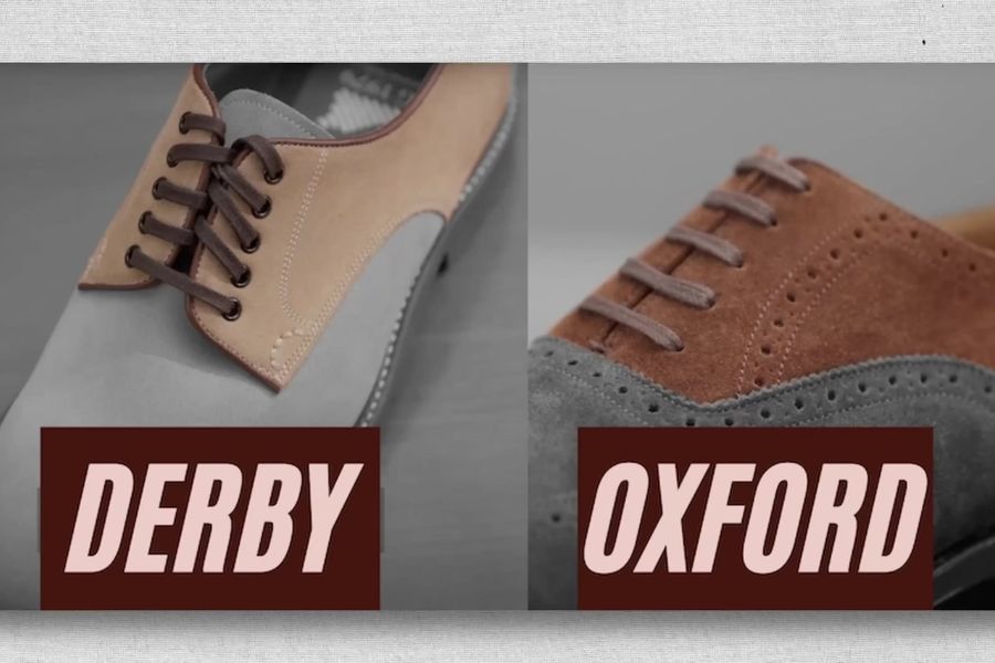 Derby vs oxford business casual