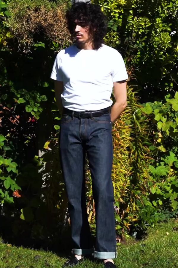 Gustin okayama standard true straight fit