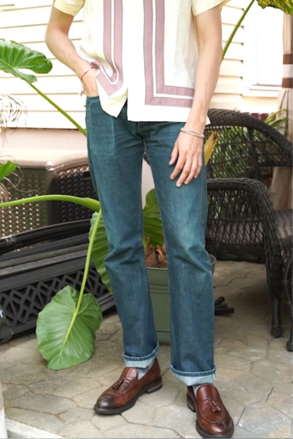 Gustin viridians true straight fit