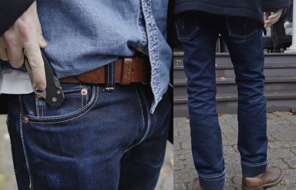 Iron heart 25oz jeans one year fade