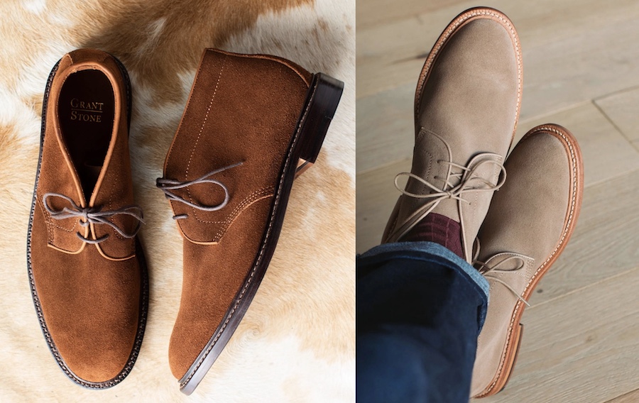 Grant stone unlined chukka boot