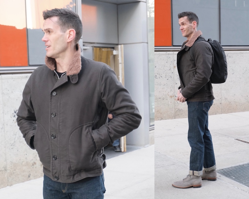 Iron heart deck jacket fit and sizing